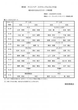 第５回PCCペア・スクランブル競技